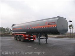 宏宙牌hzz9401ghya1型化工液體運輸半掛車 產(chǎn)品技術(shù)參數(shù)