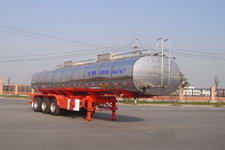 中集 11.2米 30噸 3軸 液態(tài)食品運(yùn)輸半掛車 zjv9390gysth